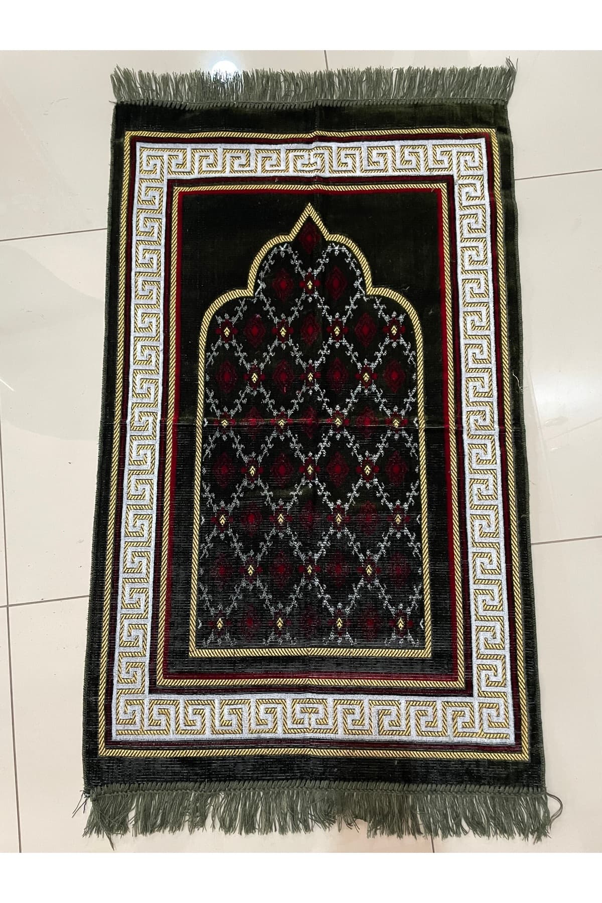 Kadife Şipinger Seccade — görsel 8