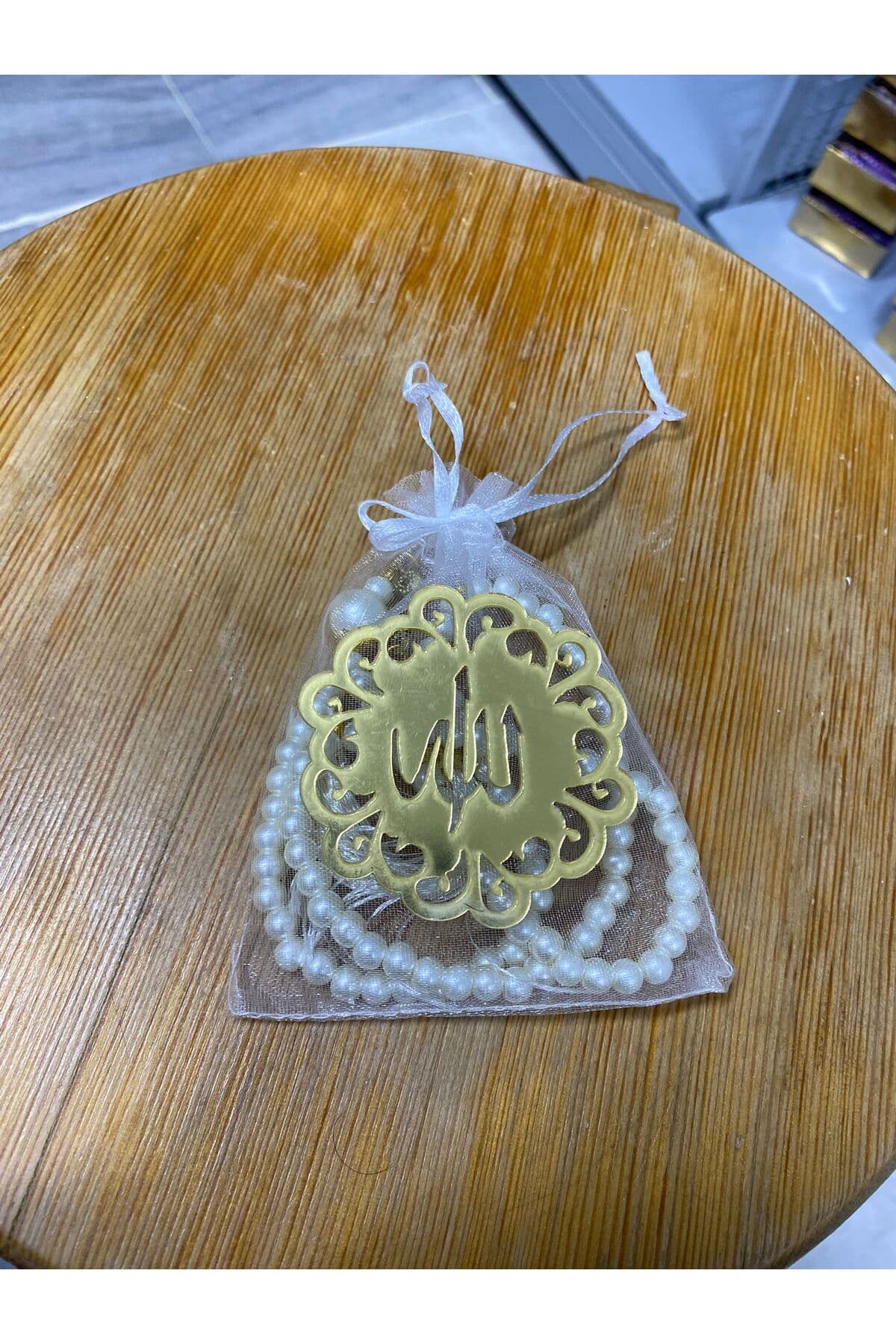 Kesede İnci Tesbih Seti