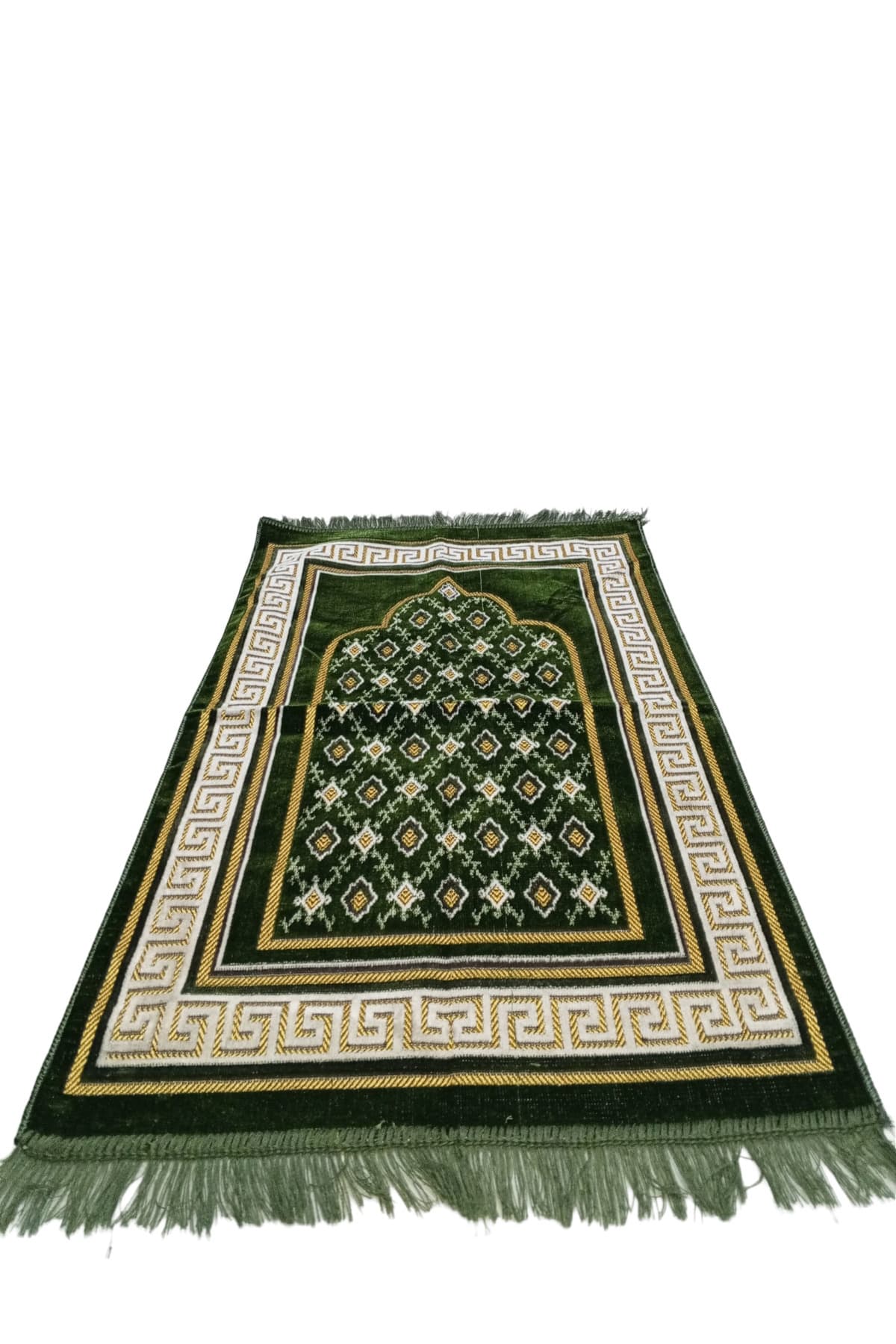 Kadife Seccade Taşlı Zikirmatik Gül kokulu Tesbih — görsel 2